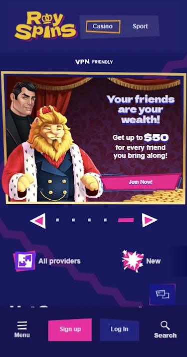 RoySpins Casino
